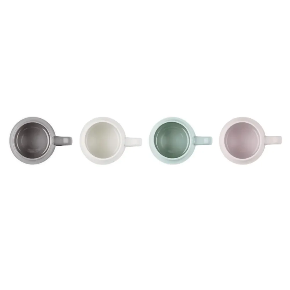 Set di 4 tazze ceramica Coupe Le Creuset