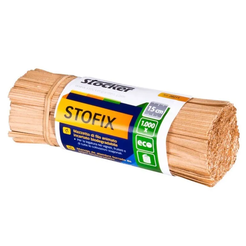 Stocker Piattina Stofix filo animato incartato 35 cm - 1000 pz