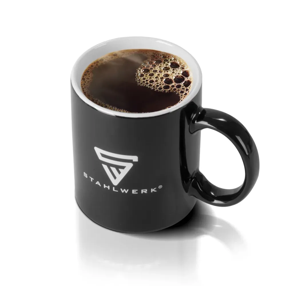 Tazza di acciaio 350 ml di ingente tazza di caffè | Coppa di ceramica | Tazza da caffè, microonde sicuro e lavastoviglie -...