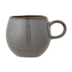Tazza Sandrine gres grigio Bloomingville - 9cm