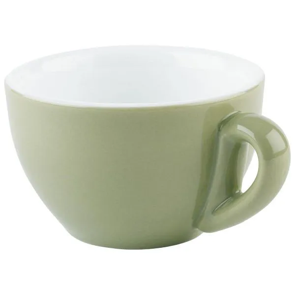 Tazze da caffè APS verdi Ø 95 cm altezza: 6 cm 200 ml conf. da 6 16004
