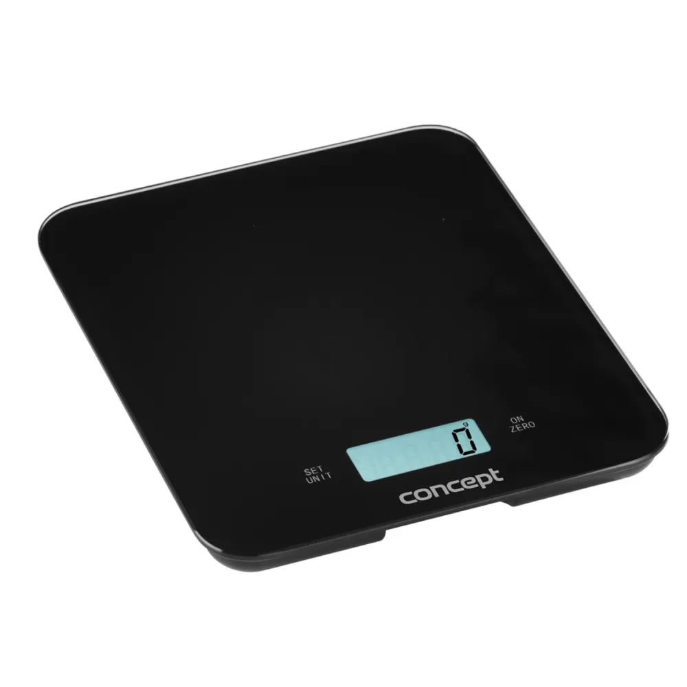 Bilancia da cucina digitale 15 kg LCD Concept nera VK5712