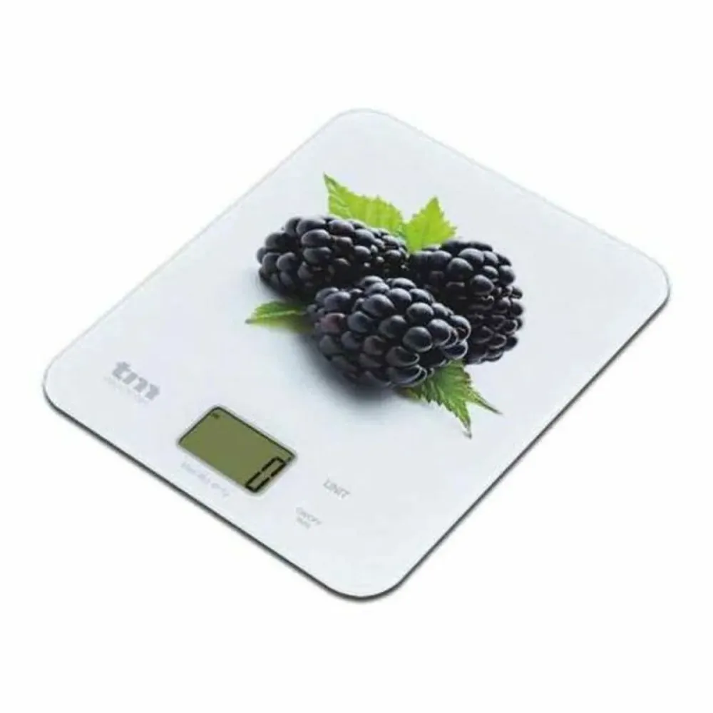 bilancia da cucina TM Mora 8 kg (22,4 x 18,5 cm) Acciaio Inossidabile