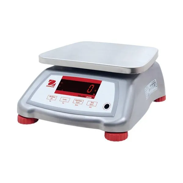 Bilancia da cucina OHAUS impermeabile portata 3 kg graduazione 1 g dimensioni 256 x 280 x 121 mm (LxPxA) KK2203030