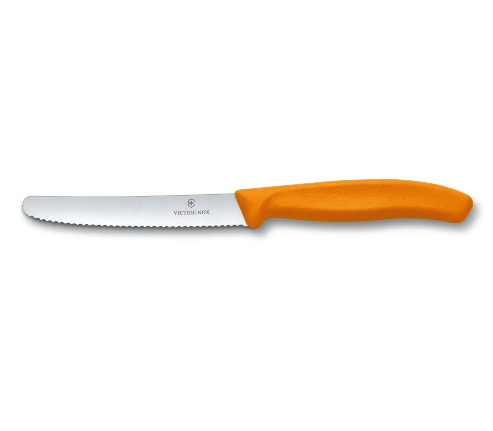 Swiss Classic Victorinox Tafelmesser mit gezahnter Klinge Online Caldo Sale