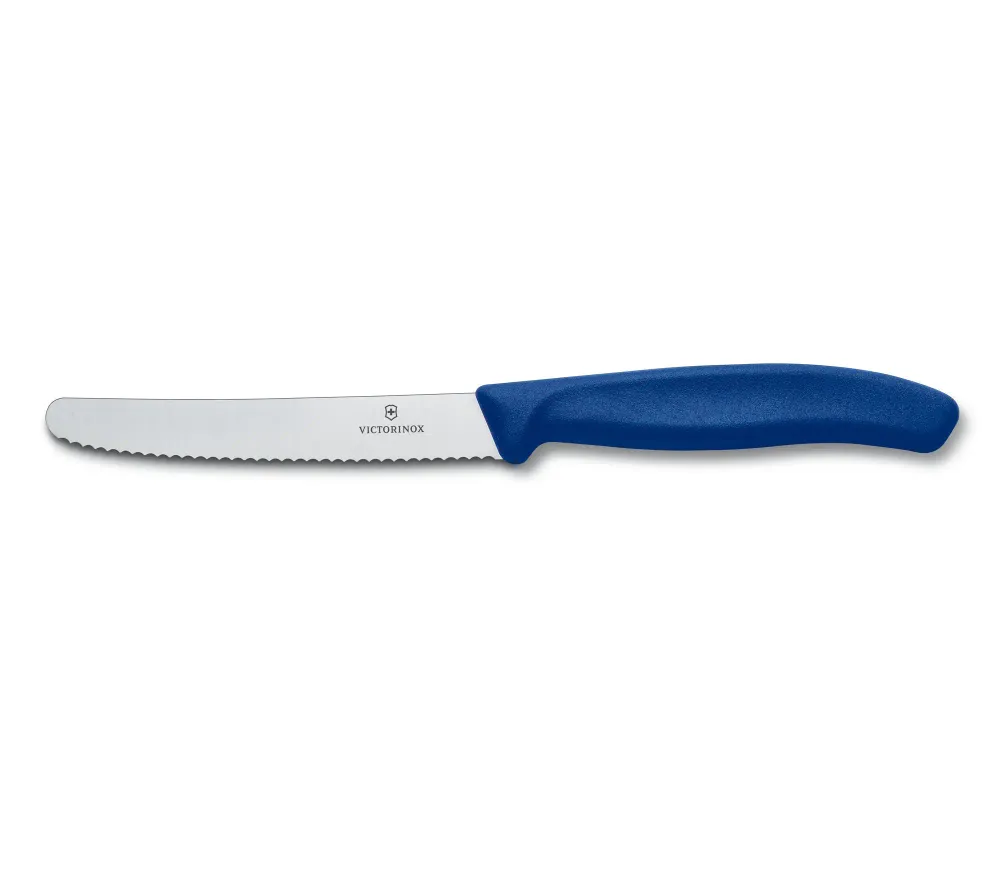 Swiss Classic Victorinox Tafelmesser mit gezahnter Klinge Online Caldo Sale