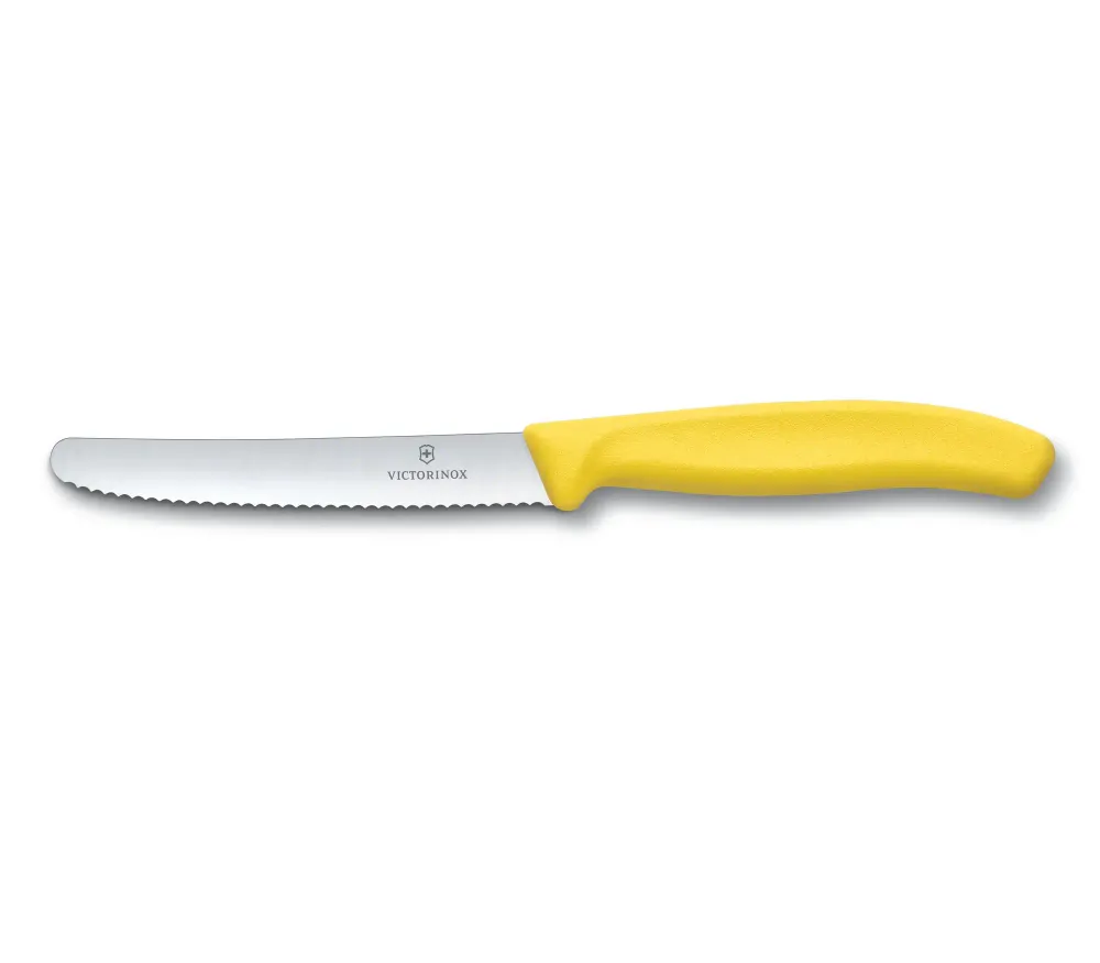 Swiss Classic Victorinox Tafelmesser mit gezahnter Klinge Online Caldo Sale