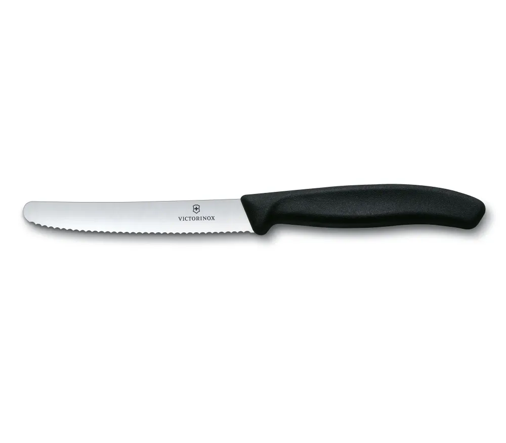 Swiss Classic Victorinox Tafelmesser mit gezahnter Klinge Online Caldo Sale