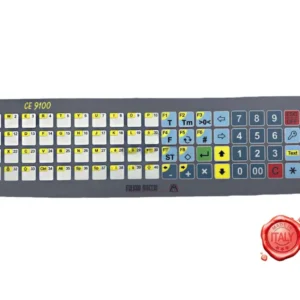 BILANCE - TASTIERA MEMBRANA CON TASCA MOD. MACH 9100 ITALIANA MACCHI