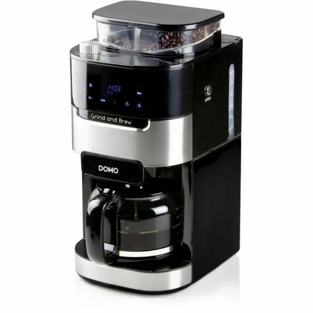 Caffettiera Americana DOMO DO721K 1,5 L Nero Potenza 1500W