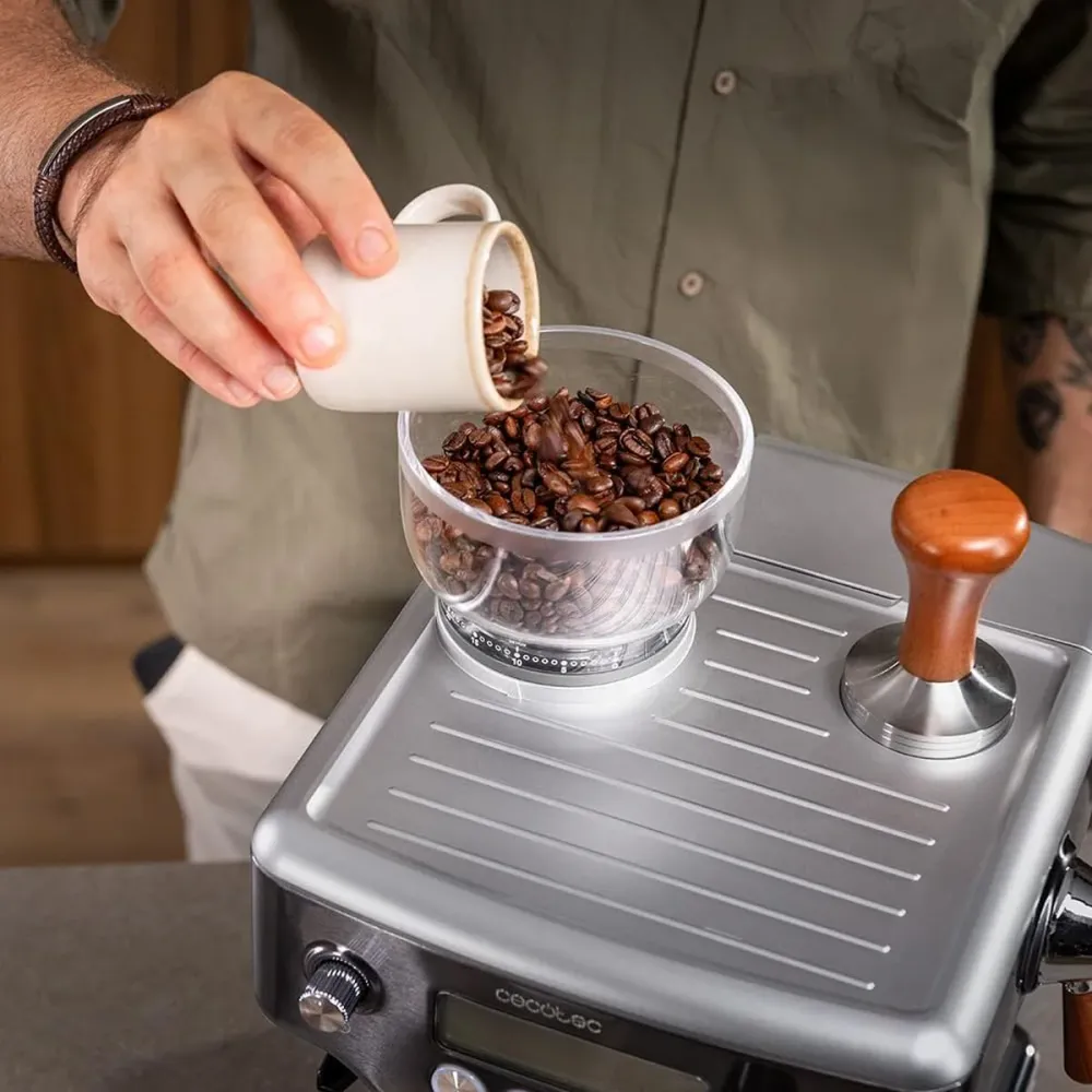 Caffettiera Express Leva Cecotec Power Espresso 20 Barista 2200 W Nero 20 bar