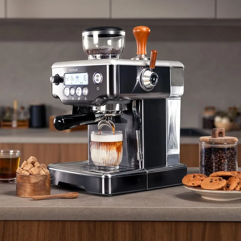Caffettiera Express Leva Cecotec Power Espresso 20 Barista 2200 W Nero 20 bar