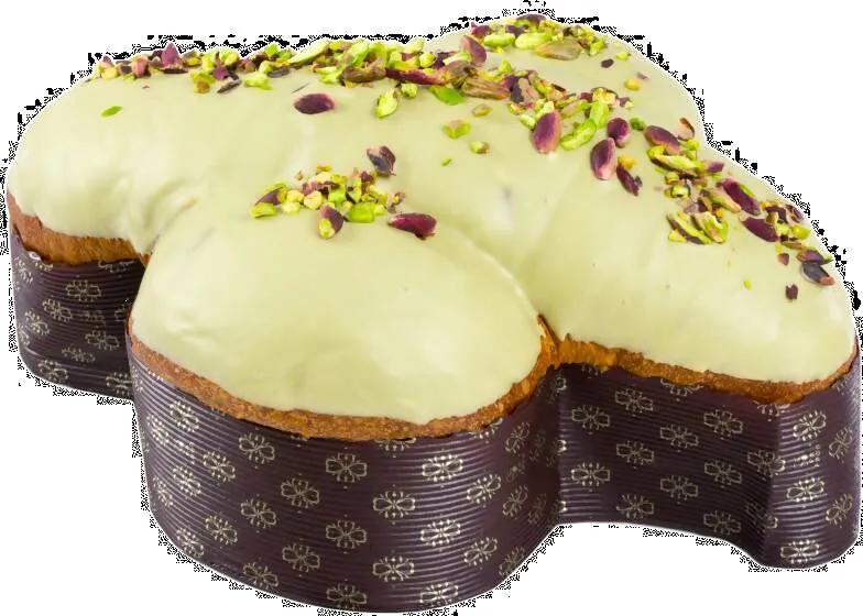 Colomba Pasquale Artigianale Siciliana Farcita Al Pistacchio 1kg Focaccia Di Pasqua 100% Italiana