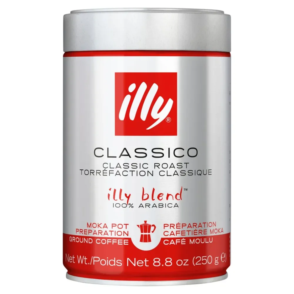 illy Macinato Tostatura Media Moka 250g