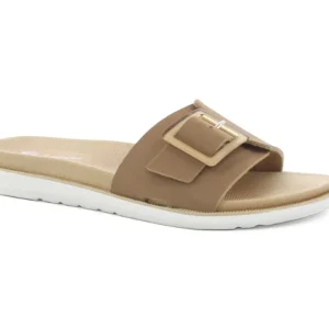 Inblu ciabatta donna fascia con fibbia moka taglia 35