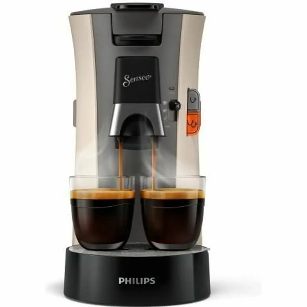 Inox Premium Caffettiera con Capsule Philips CSA240/31 1450 W
