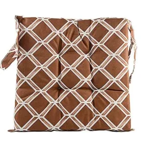 Cuscino sedia eco marrone 6 pezzi 354 $
