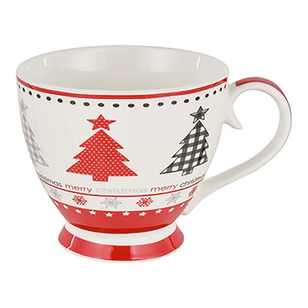 Tazza caffélatte porcellana Natale