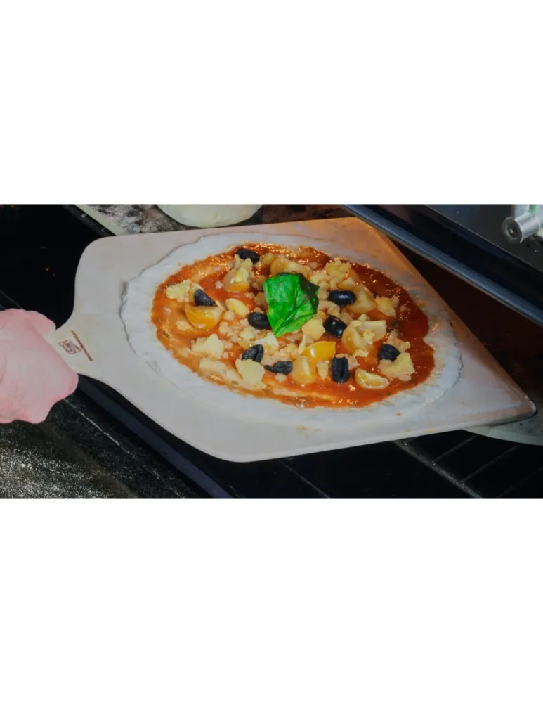 Pizzaschaufel aus Birkenholz, Maße 41x33 cm, Dicke 0,6 mm Online Sale