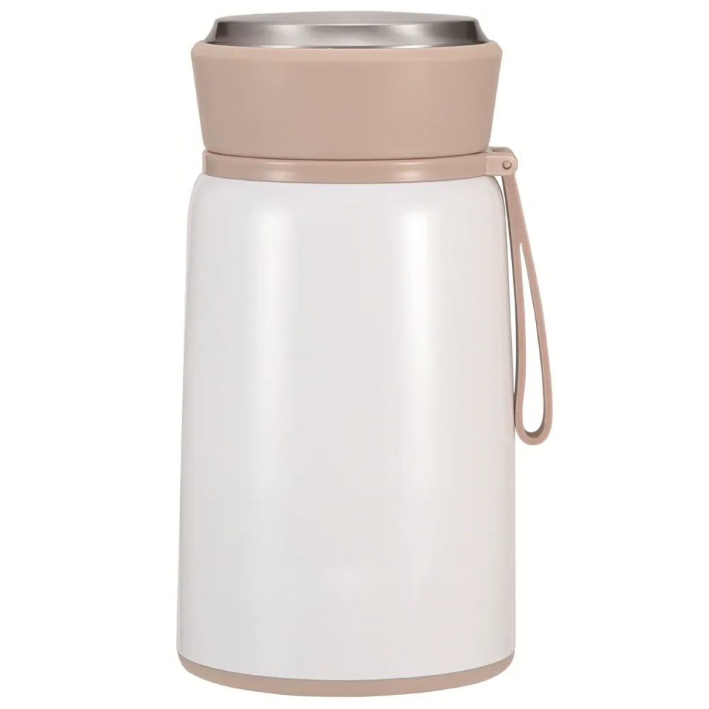 Contenitore termico per alimenti Thermos acciaio inossidabile con cucchiaio pieghevole 800ml