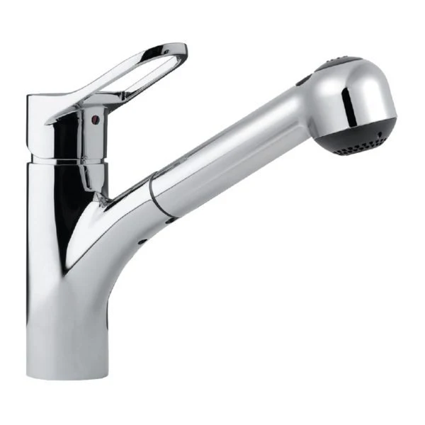 Hamat - TAPO-2000 PC - Tal Dual Function Pull Out Kitchen Faucet Polished Cromatura