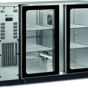 Tavolo refrigerante per bevande gel-o-mat modello FBG240/125 APV con 2 ante vetro 28GKT.2l