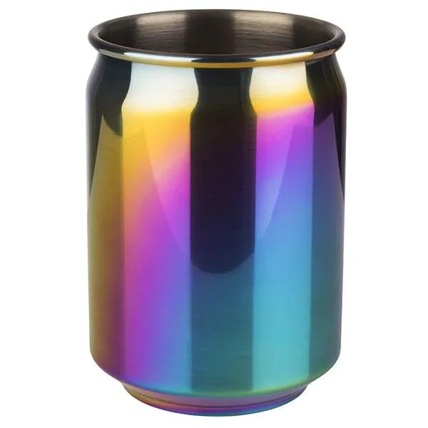 Tazza APS -COOL- Ø 75 cm altezza: 105 cm acciaio inossidabile 18/8 aspetto arcobaleno volume: 035 litri 93374