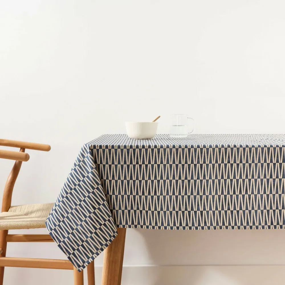 Tovaglia Belum 0120-335 Azzurro 240 x 155 cm per Pranzo all'Aperto