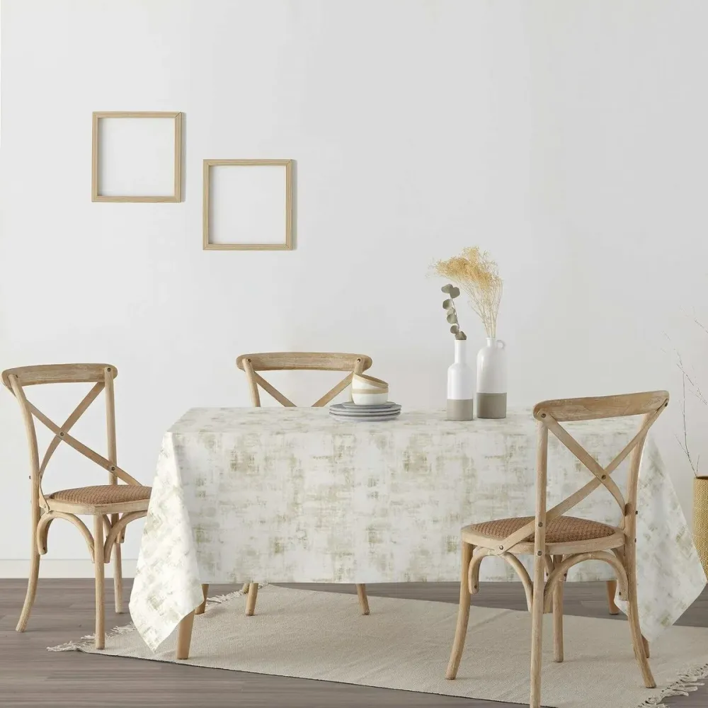 Tovaglia resina antimacchia Belum Texture Gold 250 x 140 cm