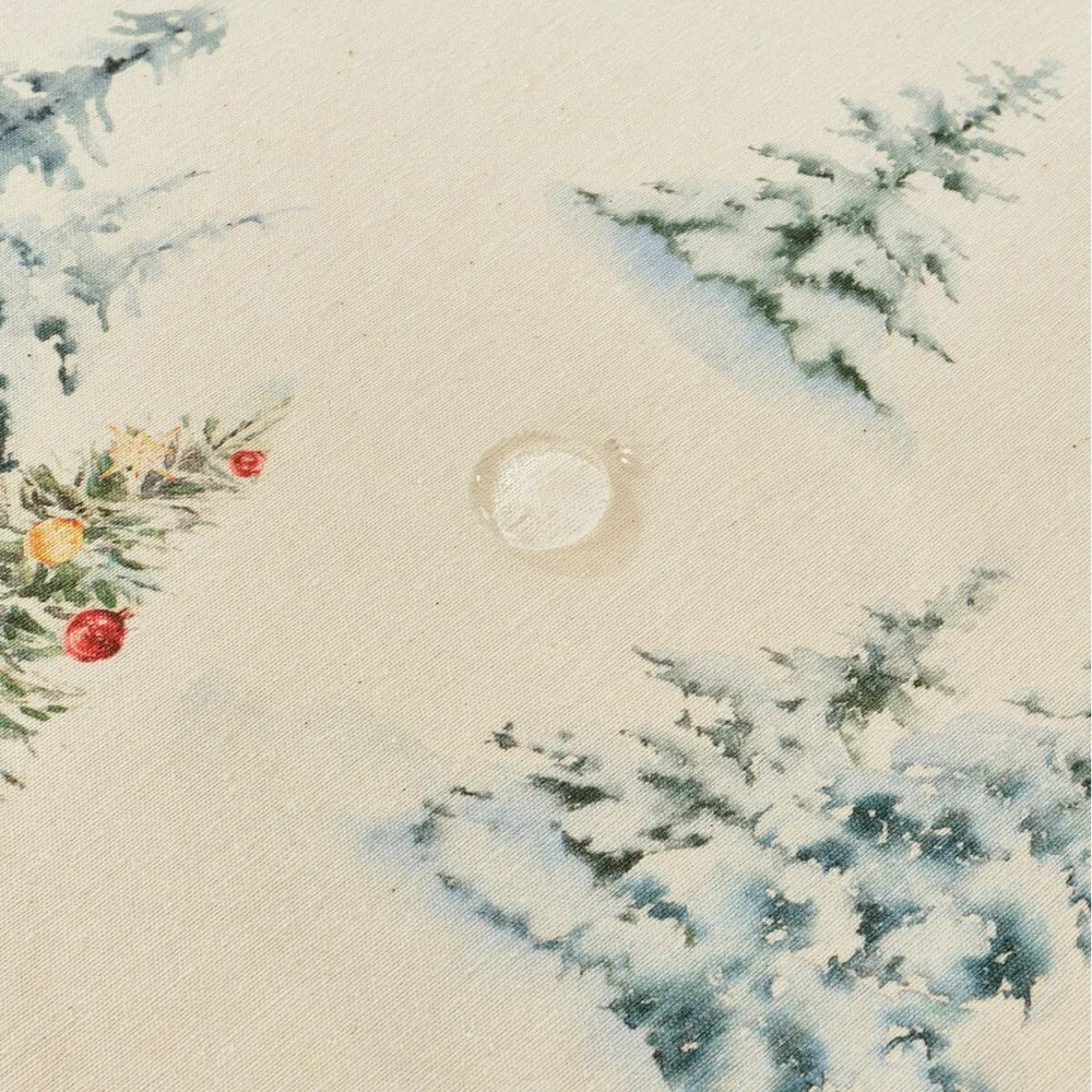 Tovaglia antimacchia Belum Christmas Landscape 100 x 155 cm con Angoli Elastici