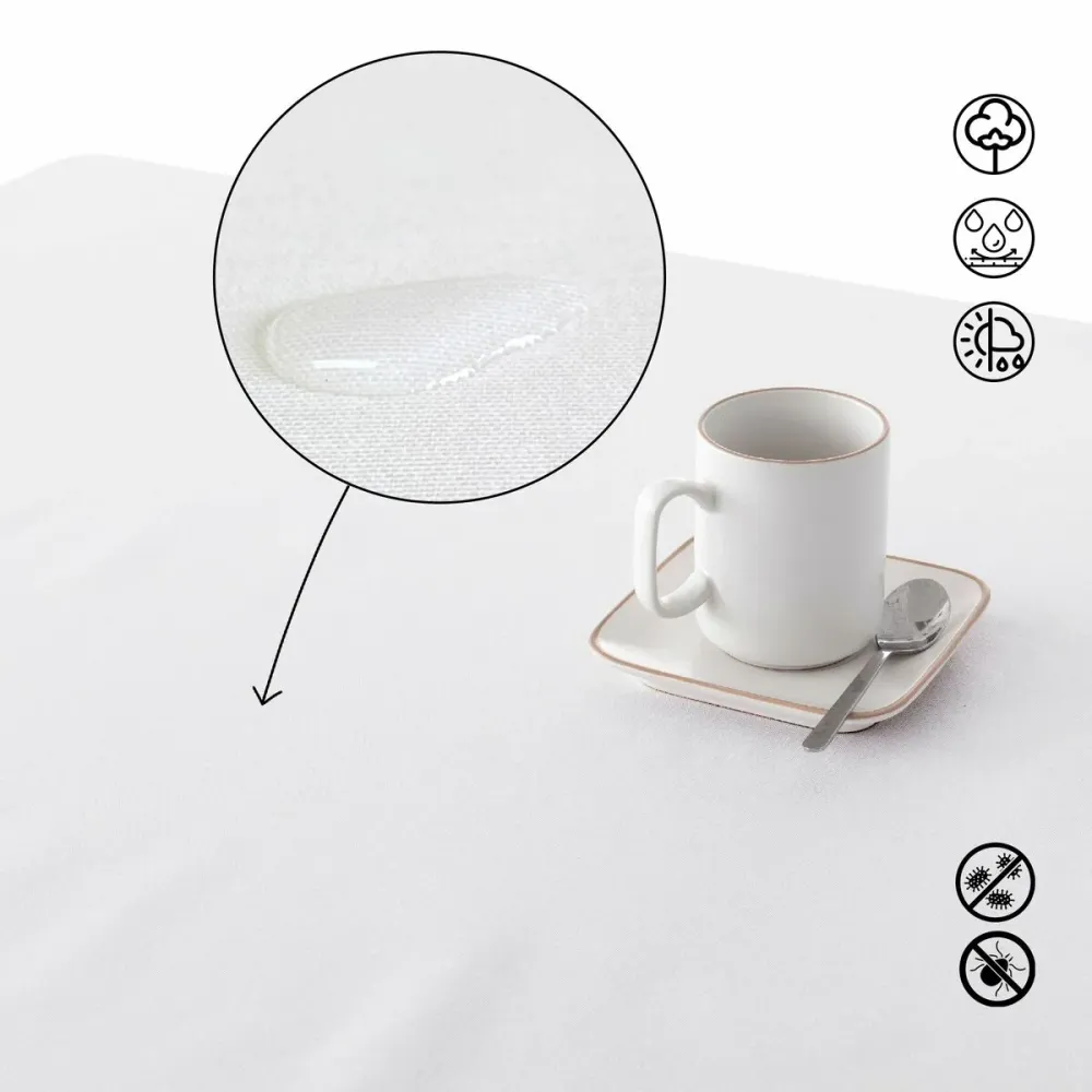 Tovaglia Belum 100 x 130 cm Taupé con Angoli Elastici