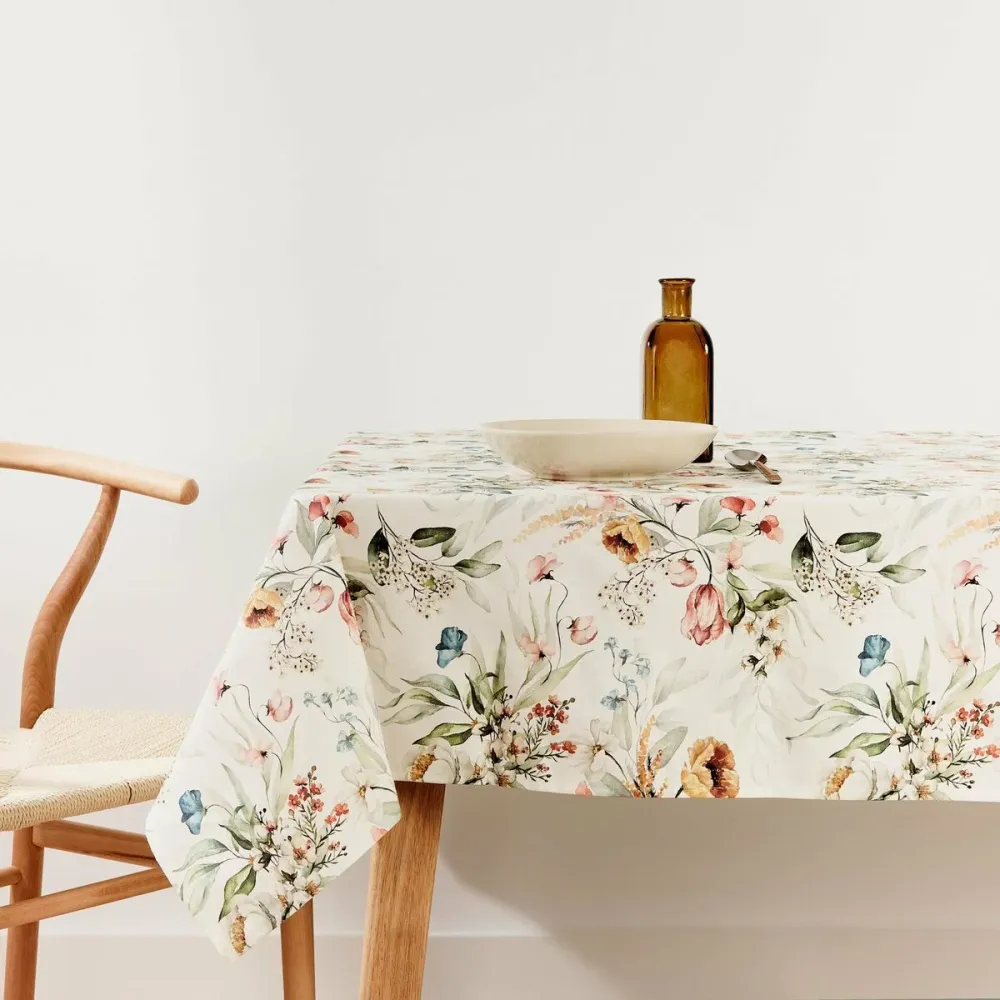 Premium di Alta Qualità Tovaglia Belum 0120-351 200 x 155 cm Fiori