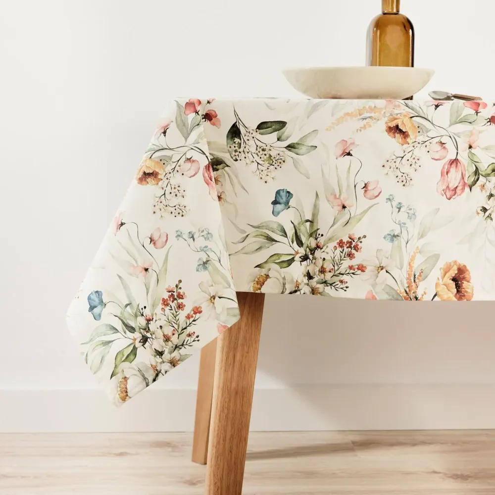 Premium di Alta Qualità Tovaglia Belum 0120-351 200 x 155 cm Fiori