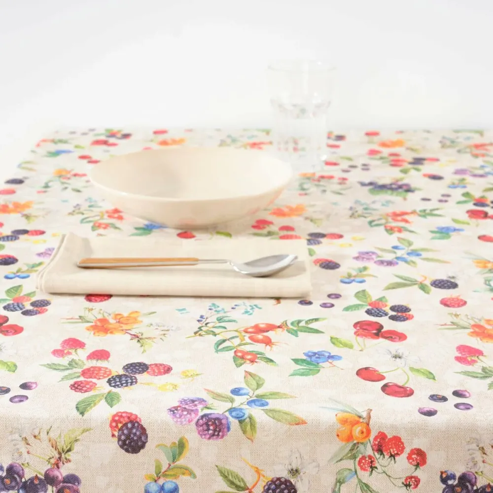 Tovaglia antimacchia Belum 0120-347 Multicolore 250 x 150 cm con Motivo Decorativo