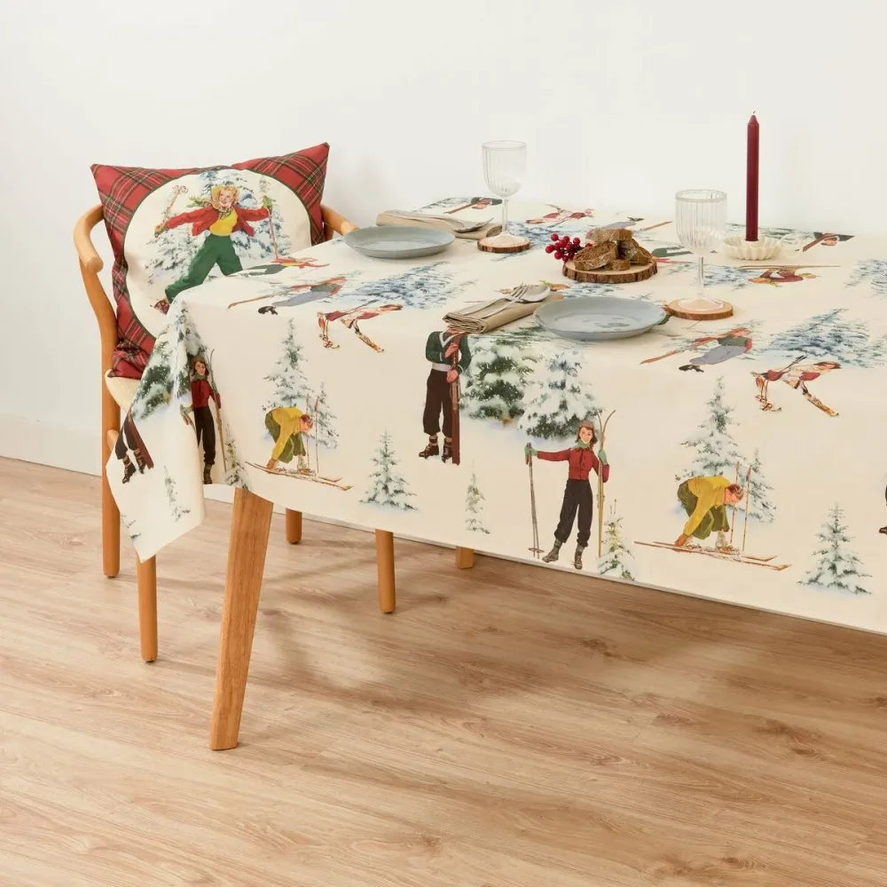 Tovaglia antimacchia Belum Christmas Sky Multicolore 350 x 155 cm con Motivo Decorativo