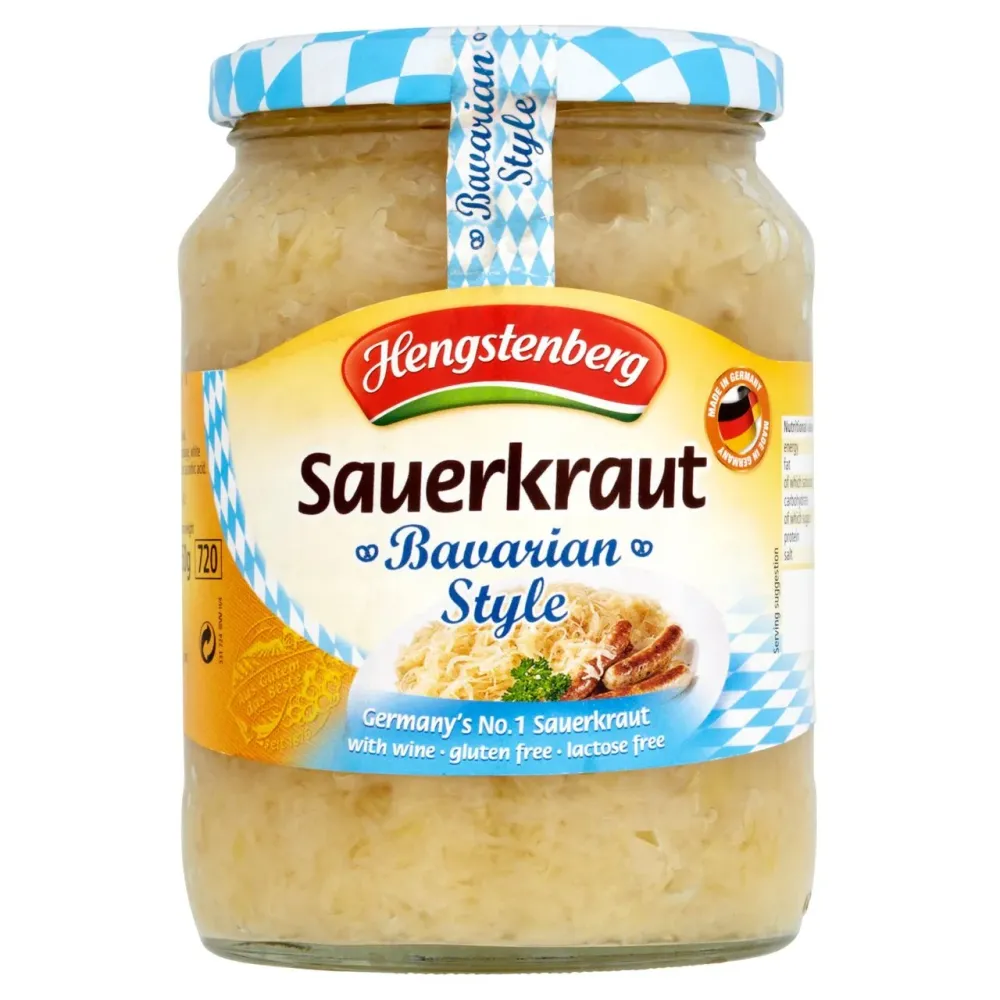 Chucrut di crauti alla bavarese Hengstenberg 680g