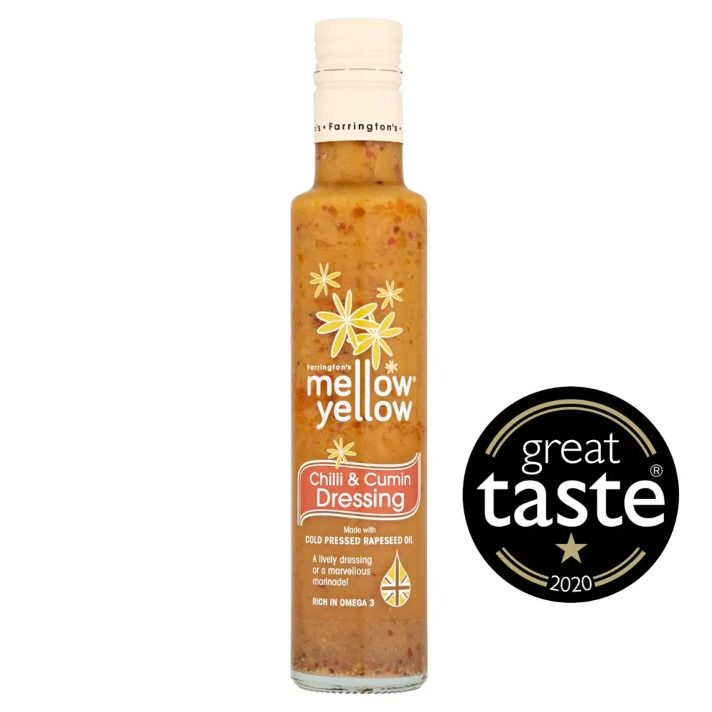 Condimento morbido al peperoncino giallo e cumino 250 ml
