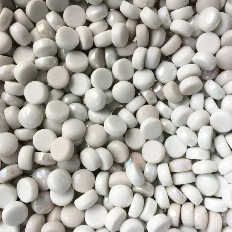 Dotz di Vetro 12mm Mix Bianco