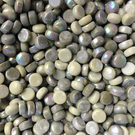 Dotz di Vetro 12mm Mix Verde Muschio