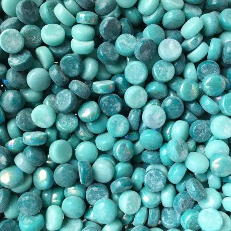 Dotz di Vetro 12mm Mix Verdeblu