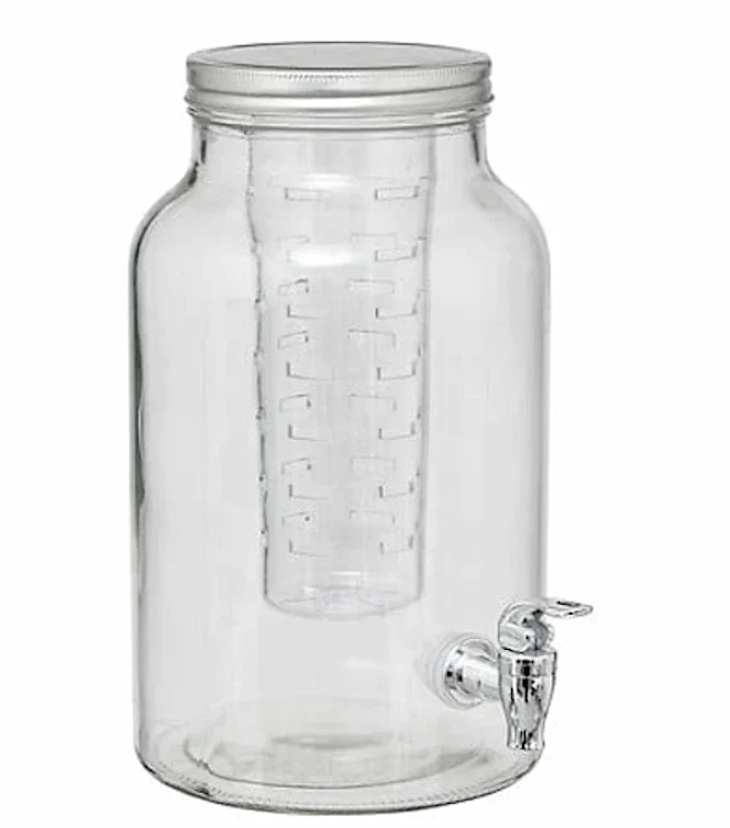 Fuzy Dispenser Lt.6 Vetro Con Rubinetto 203418