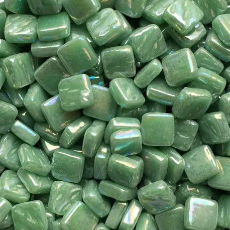 Ottoman Madreperla 8mm Verde Rugiada