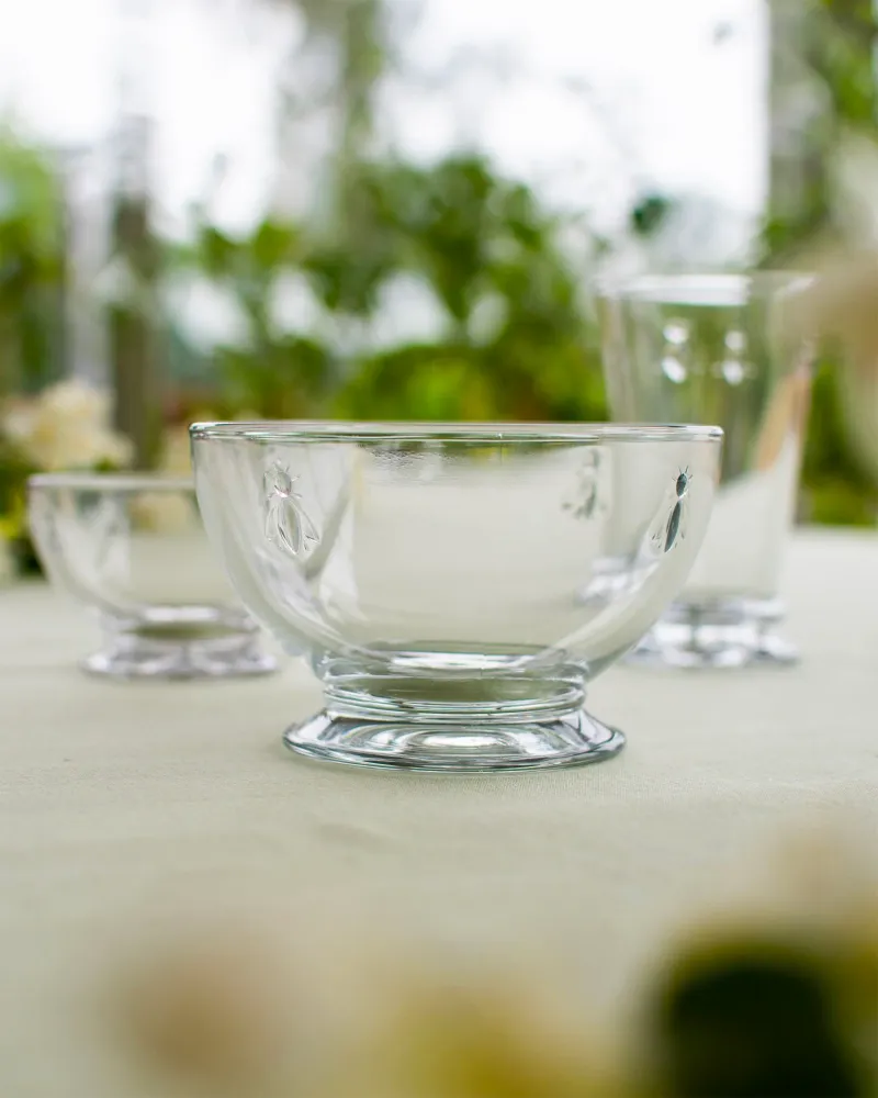 Set 6 bowl vetro Abeille