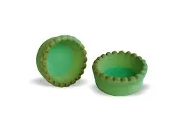 TARTELLETTE GLASS. PISTACCHIO PZ.200