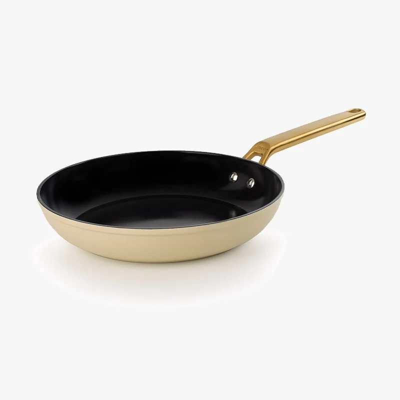 PADELLA ANTIADERENTE CERAMICA SERIE SAMOA ICONIC NOCCIOLA 28 CM