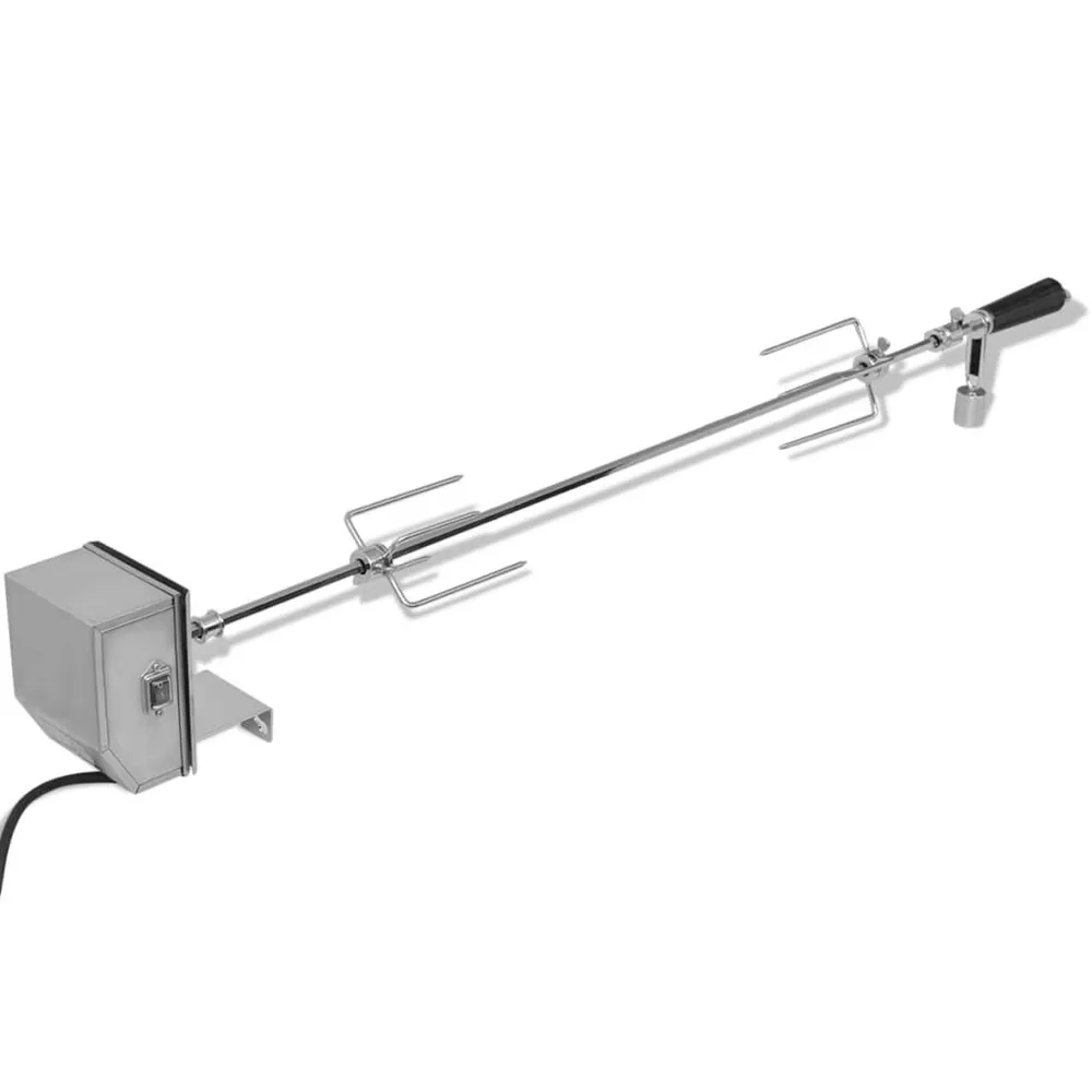 Spiedo professionale con motore acciaio 1200 mm