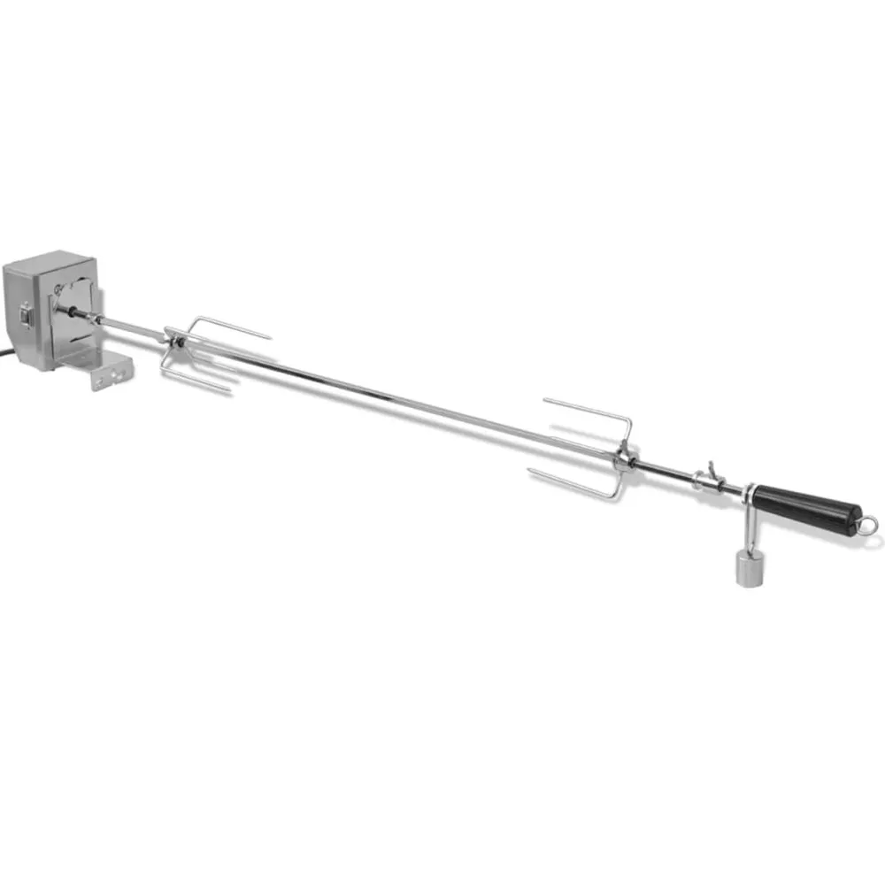 Spiedo professionale con motore acciaio 1200 mm