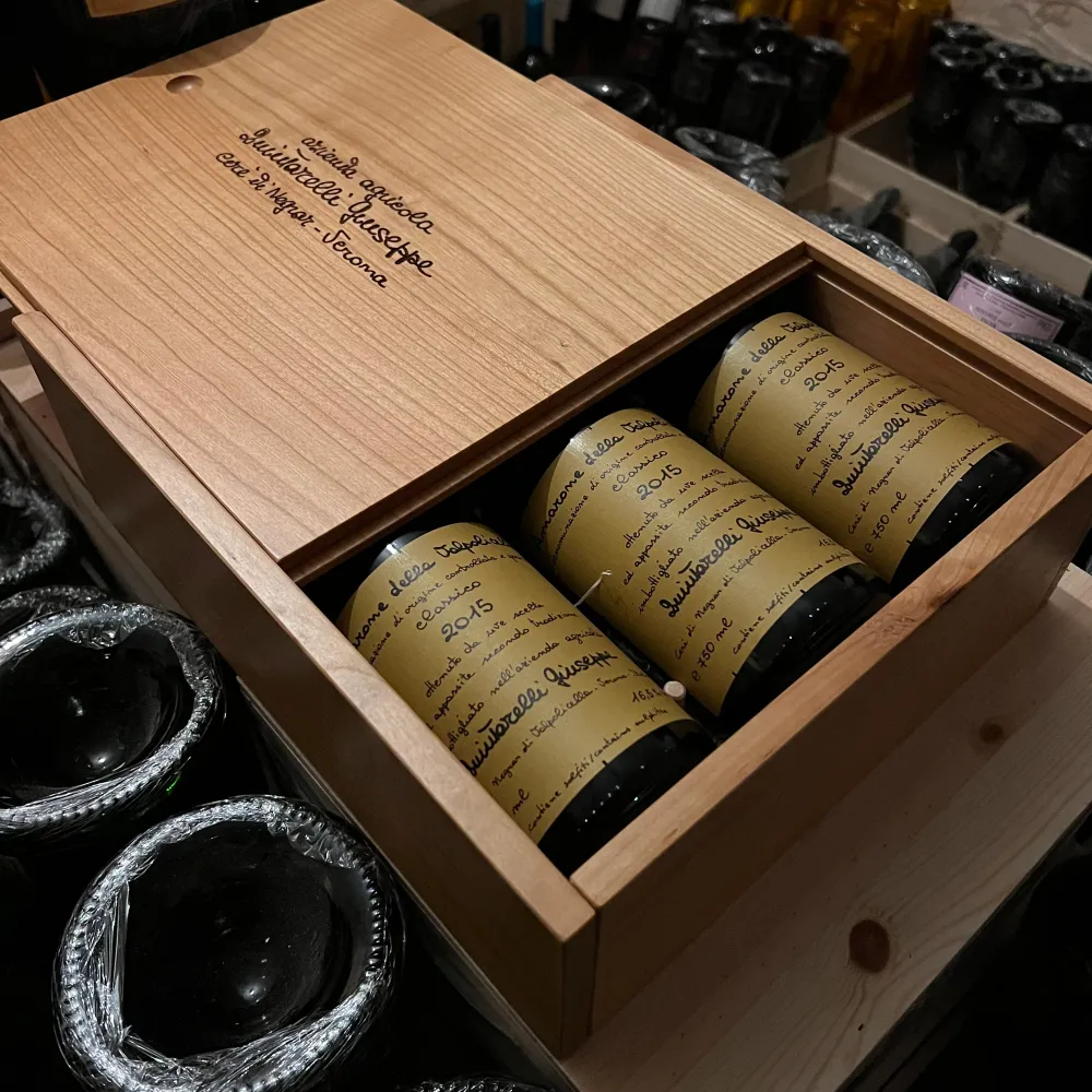 Amarone della Valpolicella Classico 2015 Quintarelli Giuseppe - Cassa Legno 3 Bottiglie