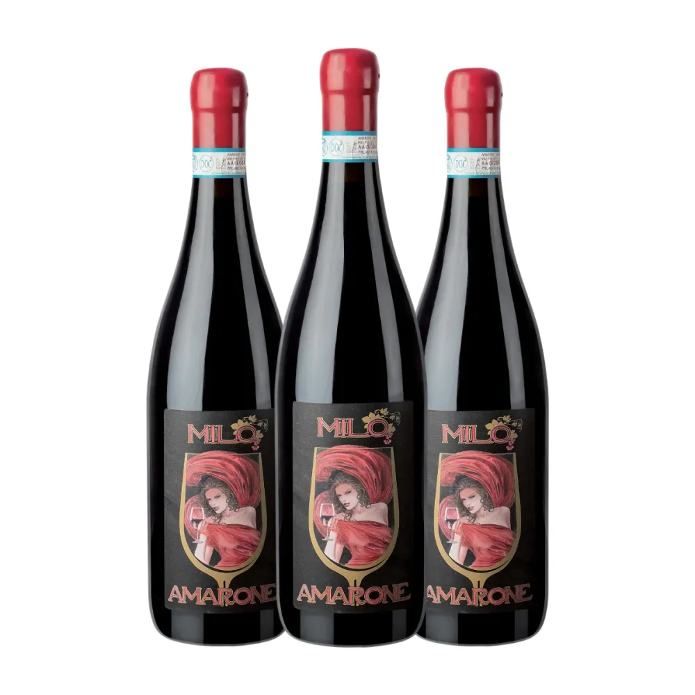 Amarone DOC Milo Manara 2024 (3 bottiglie)
