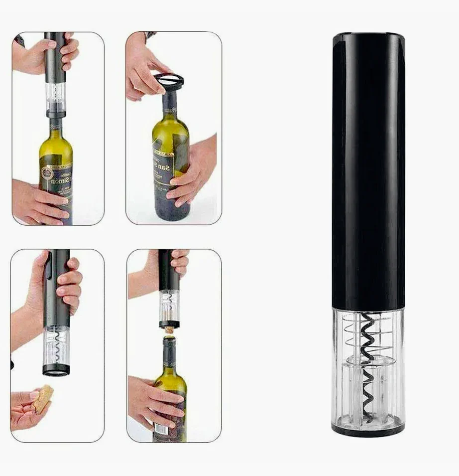 Apribottiglia elettrico batteria – Per bottiglie e taglia capsula